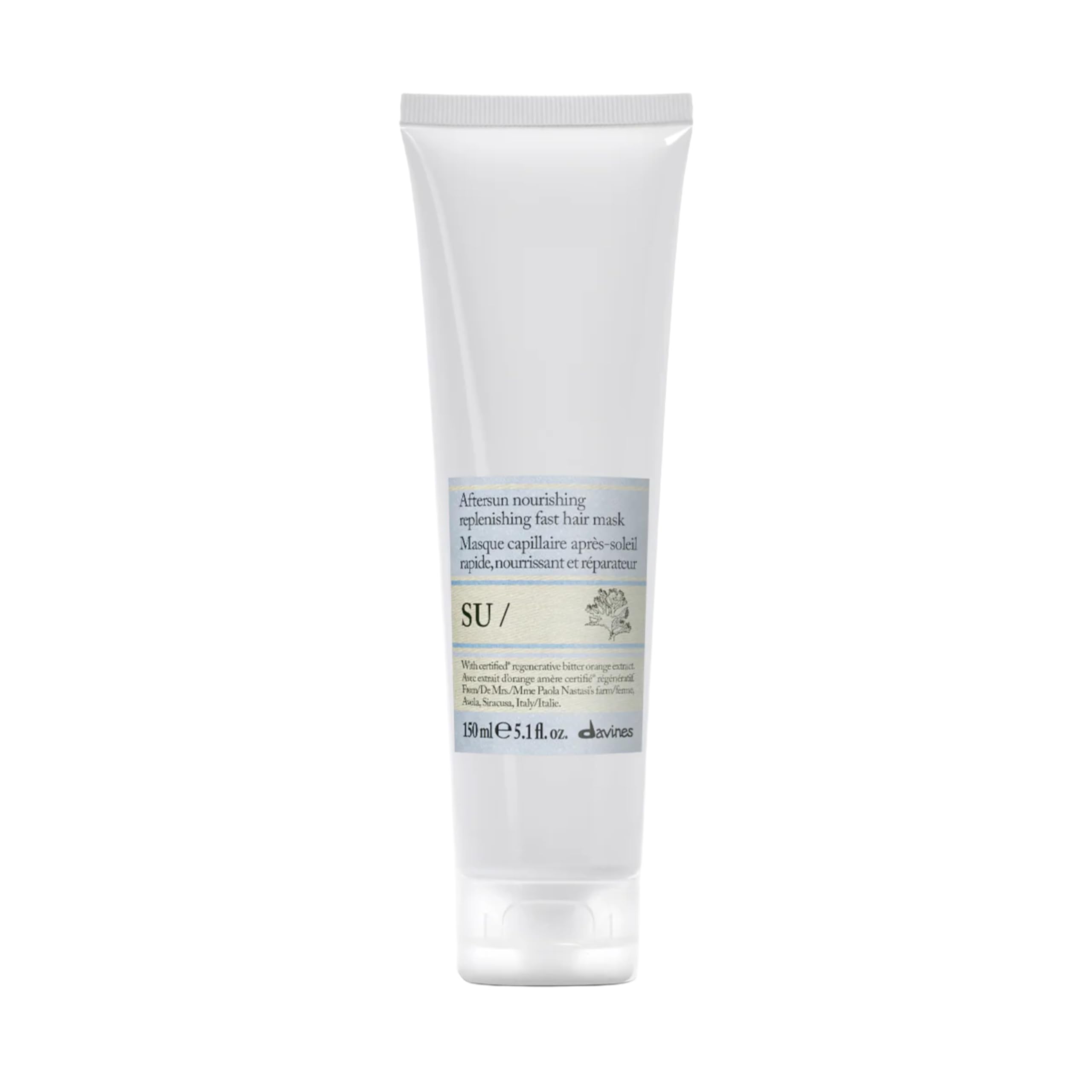 Davines SU/Hair Mask, Nourishing Treatment For Damanged Sun-Exposed Hair
