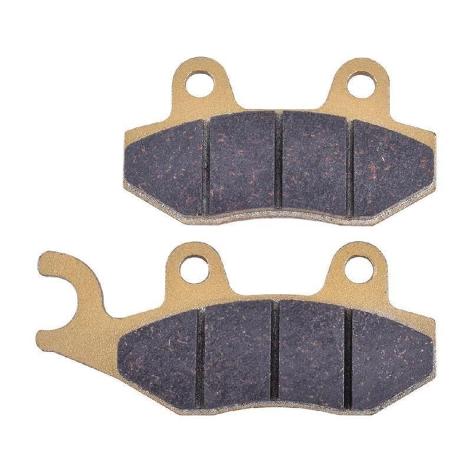 Rower z napędem ceramiczne przednie i tylne klocki hamulcowe, dla T-RIUMPH 1200 Tiger XCA XCX XR XRT XRX Low 2018 2019 Klocki hamulcowe do motocykli(BLACK Front Rear)
