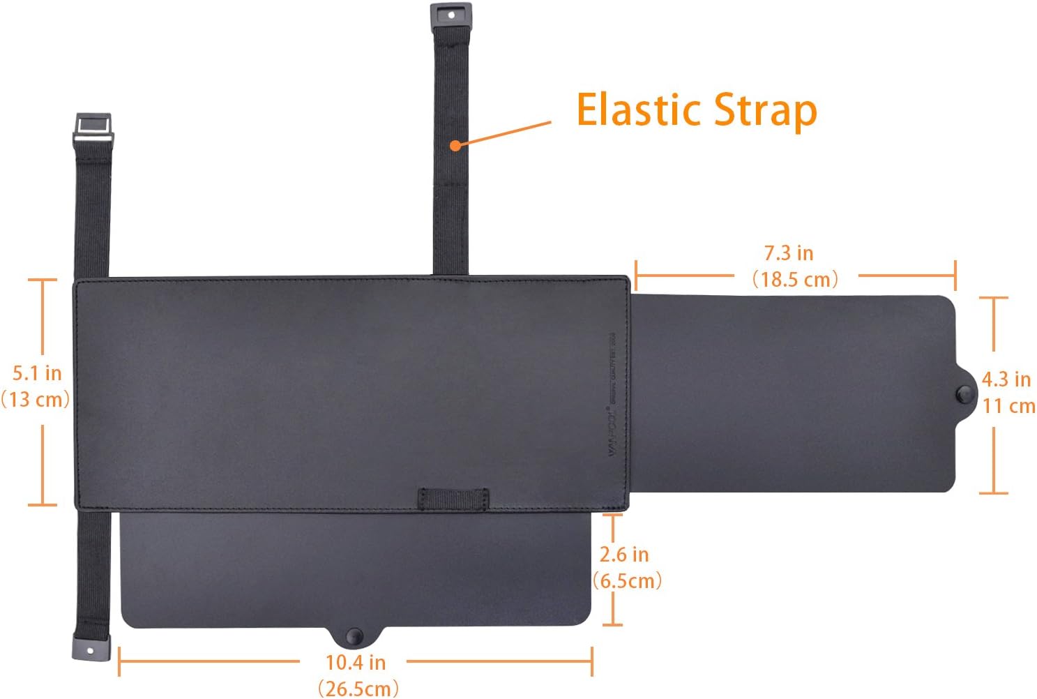 Car Visor Anti-Glare Sunshade Extender for Front Seat Driver or Passenger - 1 Piece