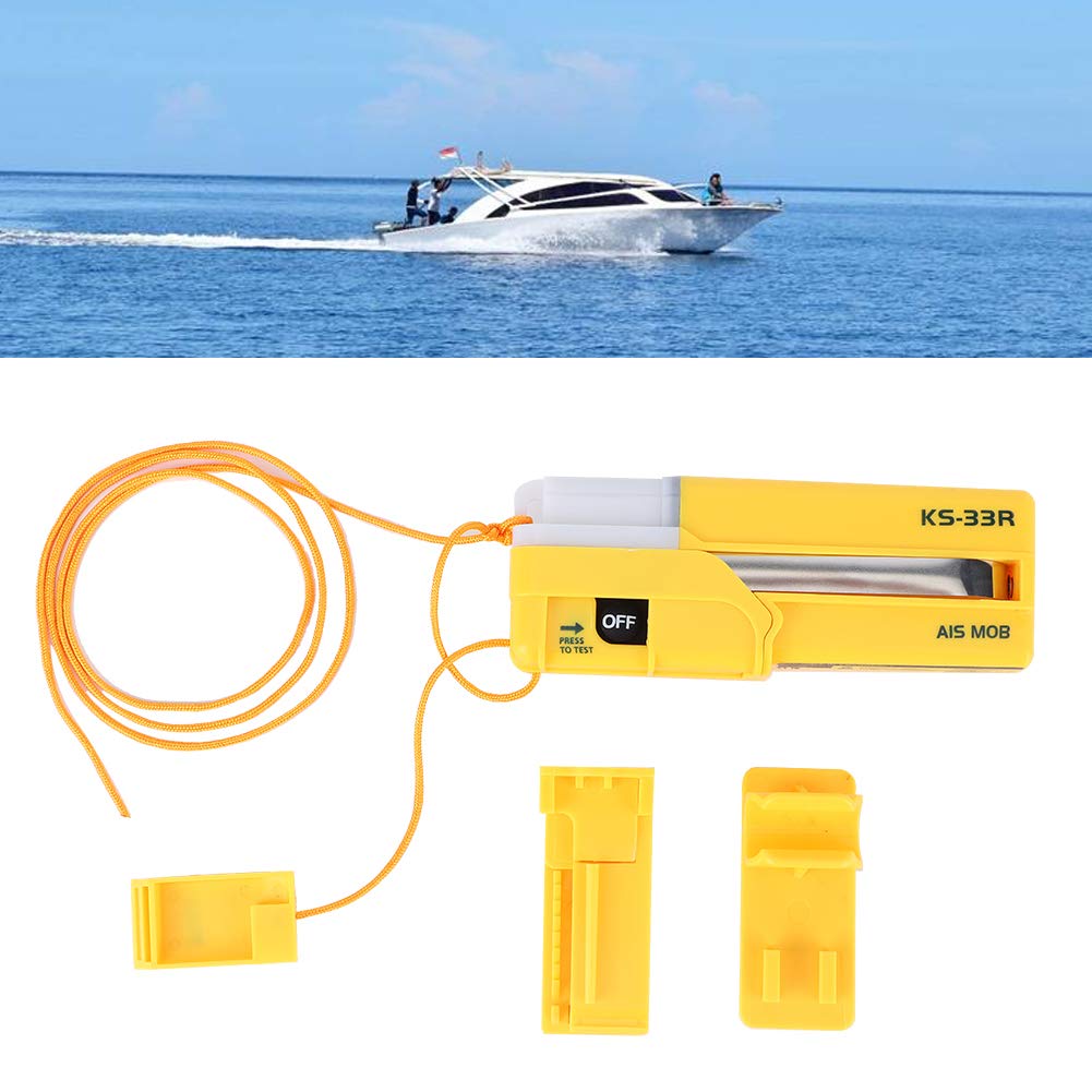 Balise de Localisation Personnelle Portable AIS‑MOB Gilet de Sauvetage de Survivant de Sauvetage à la Mer SOS GPS Outil de Survie en Mer