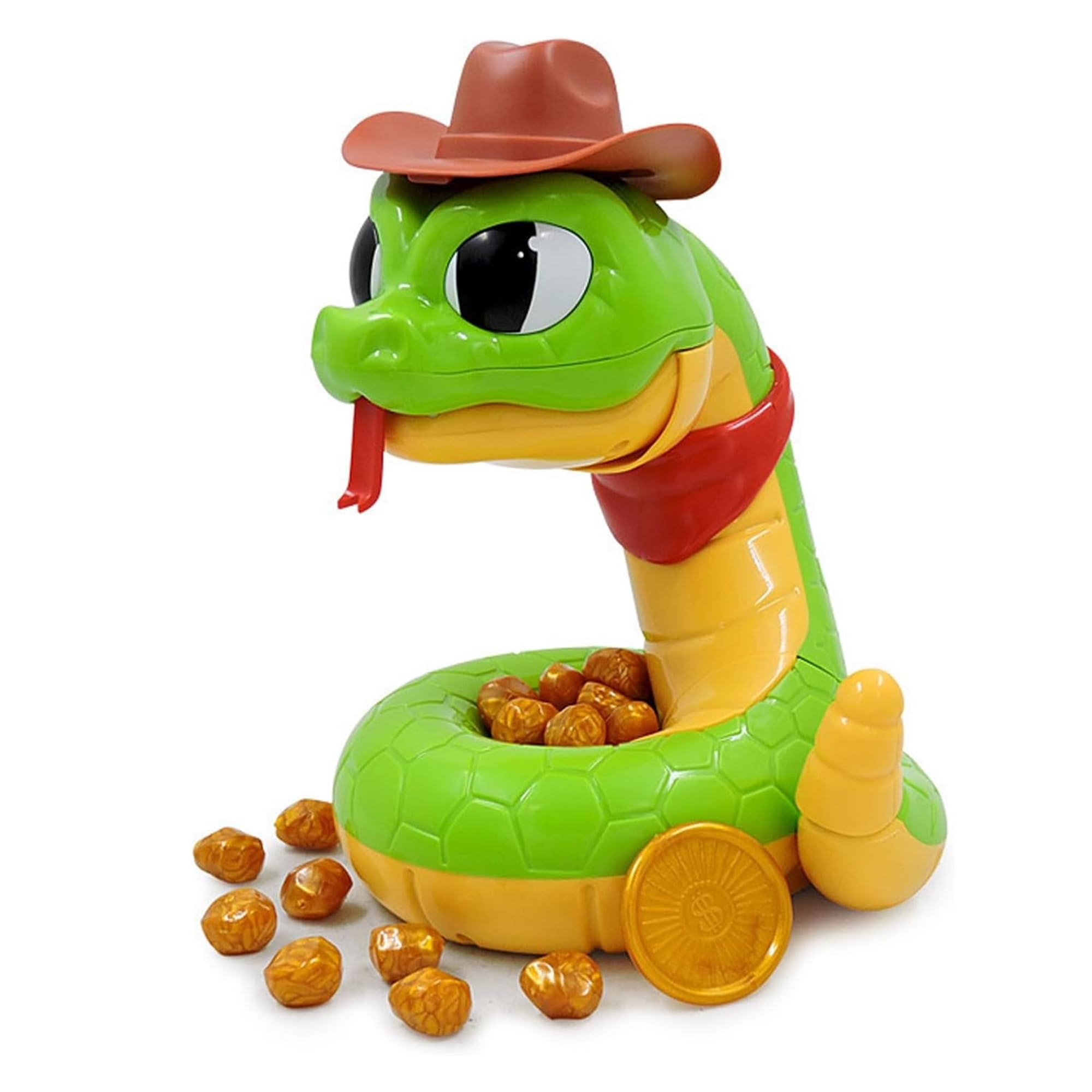 Kidology Electric Snake Prank Toy, Scary Biting Snake Interactive Game Multiplayer Party Game Prank Toy for Parents Kids Friends