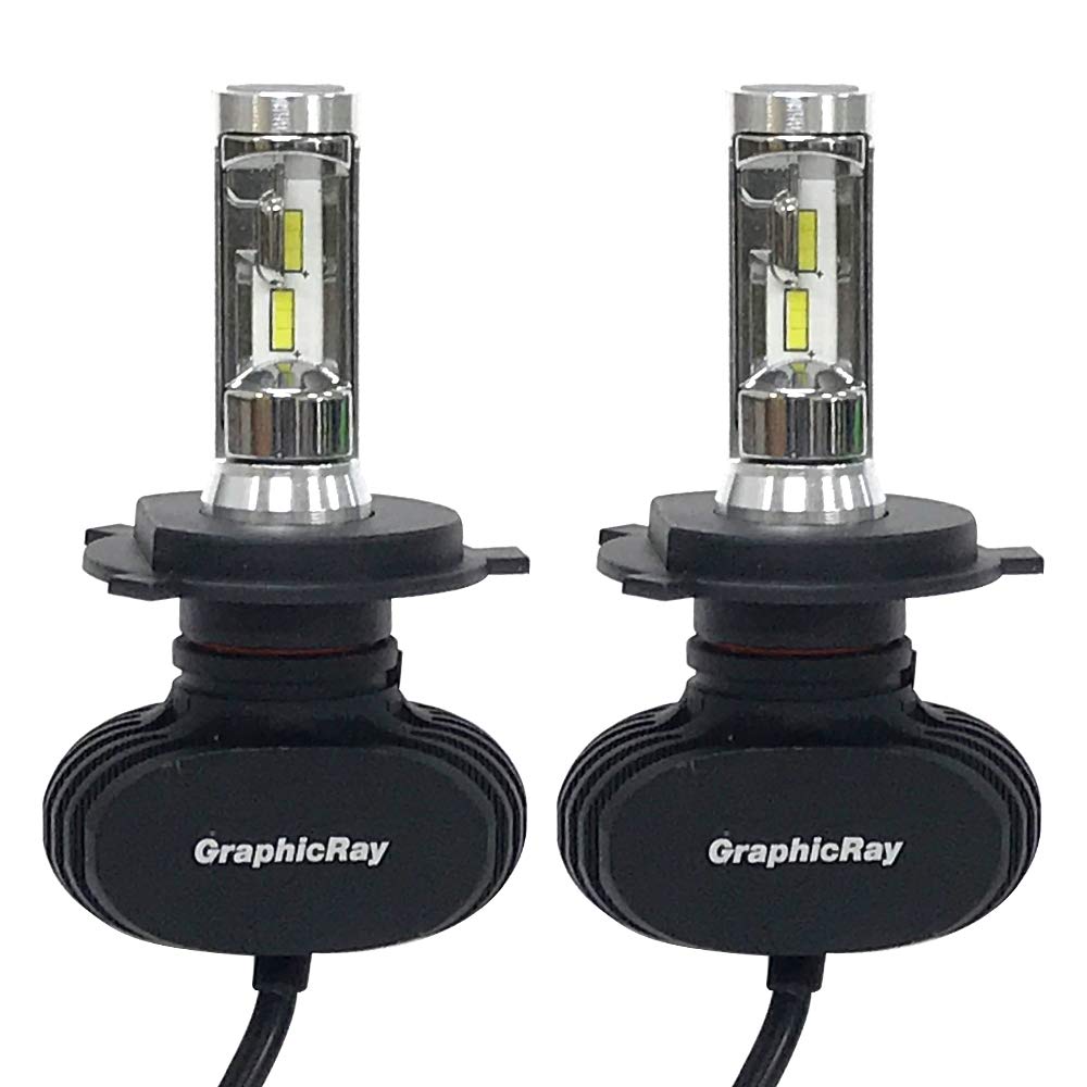 Amazon.co.jp: LEDヘッドランプバルブ/H4 6500K GRX-53 : 車＆バイク