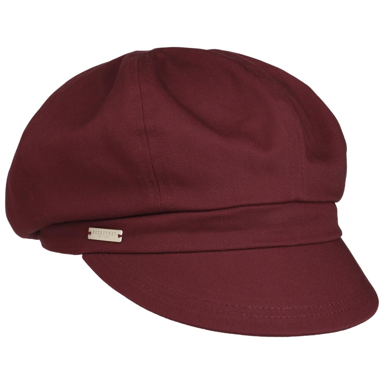 Seeberger Unisex Kids Bordeaux Azalee Newsboy Cap By