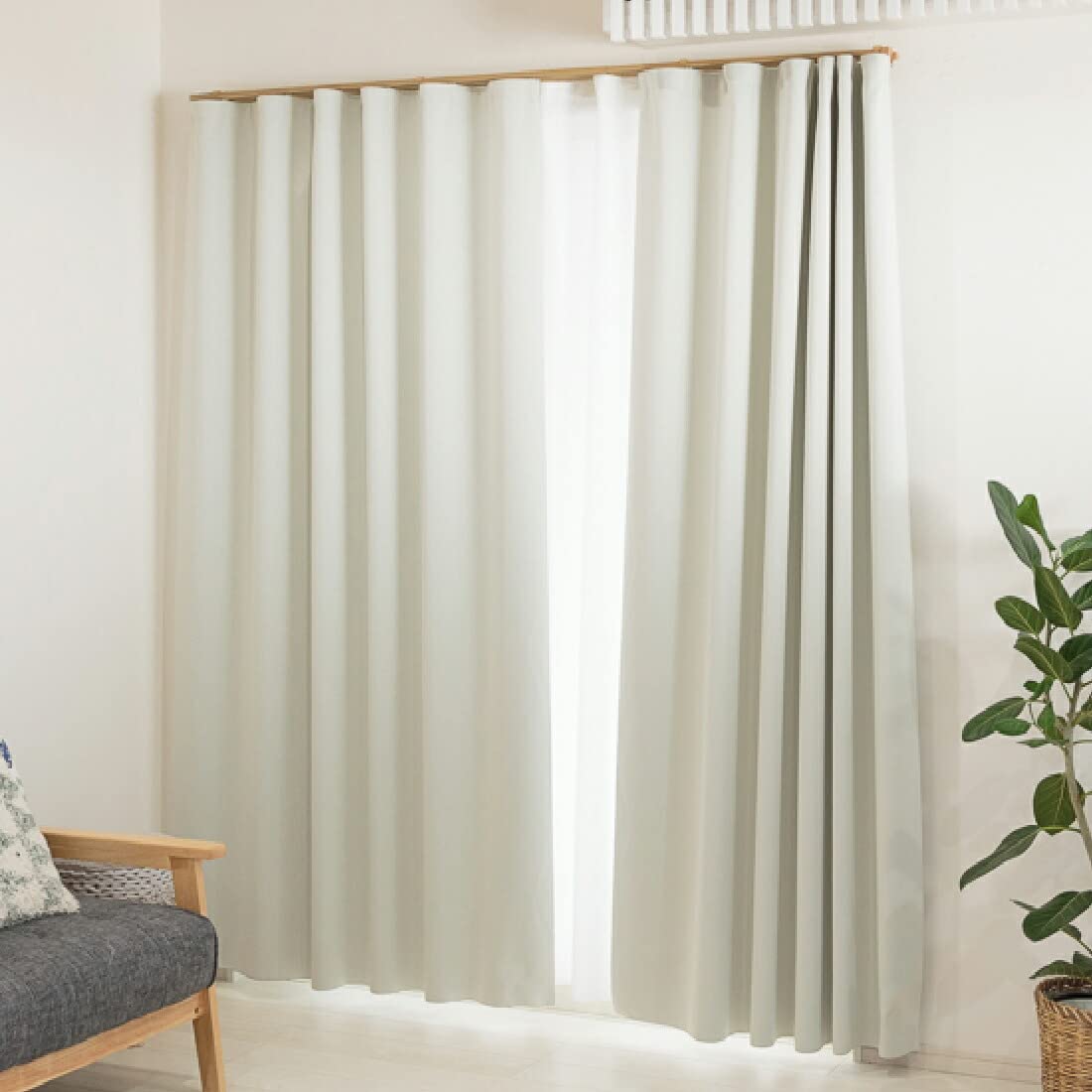 Amazon｜NOKKI カーテン 2枚セット 遮光カーテン ソポ 日本製 1級 遮光