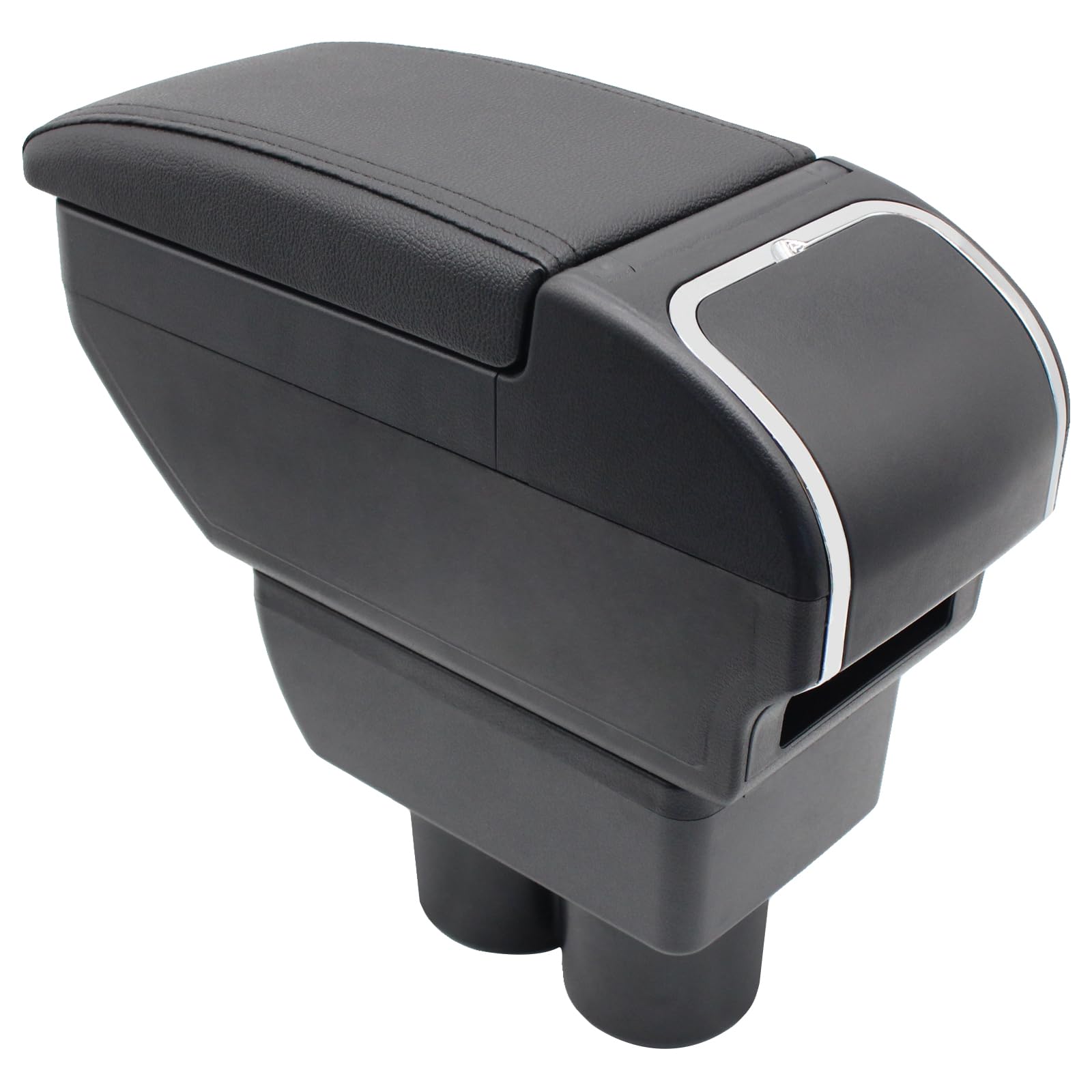 Per Suzuki Jimny 2007-2018 Braccioli con portabicchieri e scatola portaoggetti per console centrali Nori