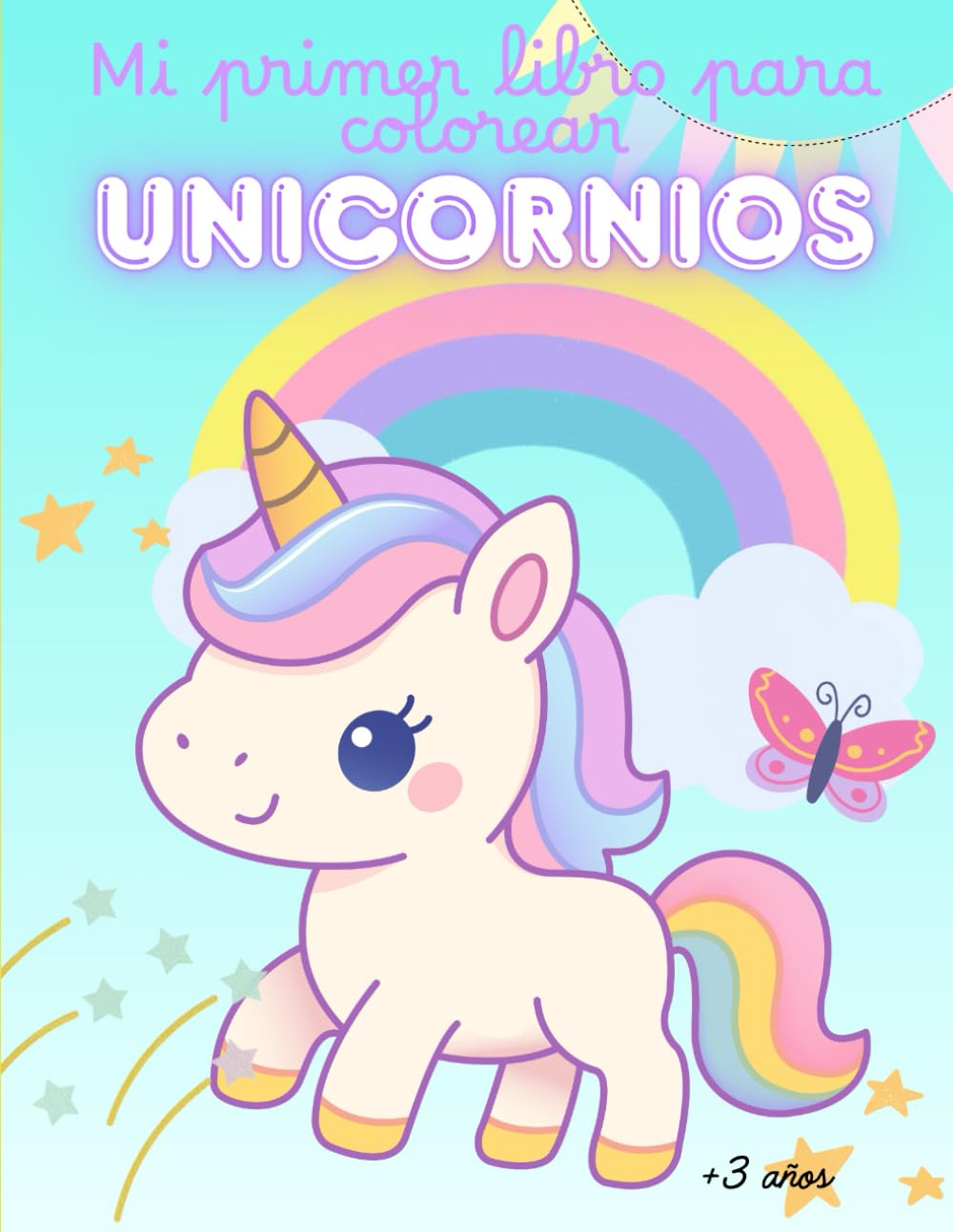 Mi primer libro para colorear unicornios