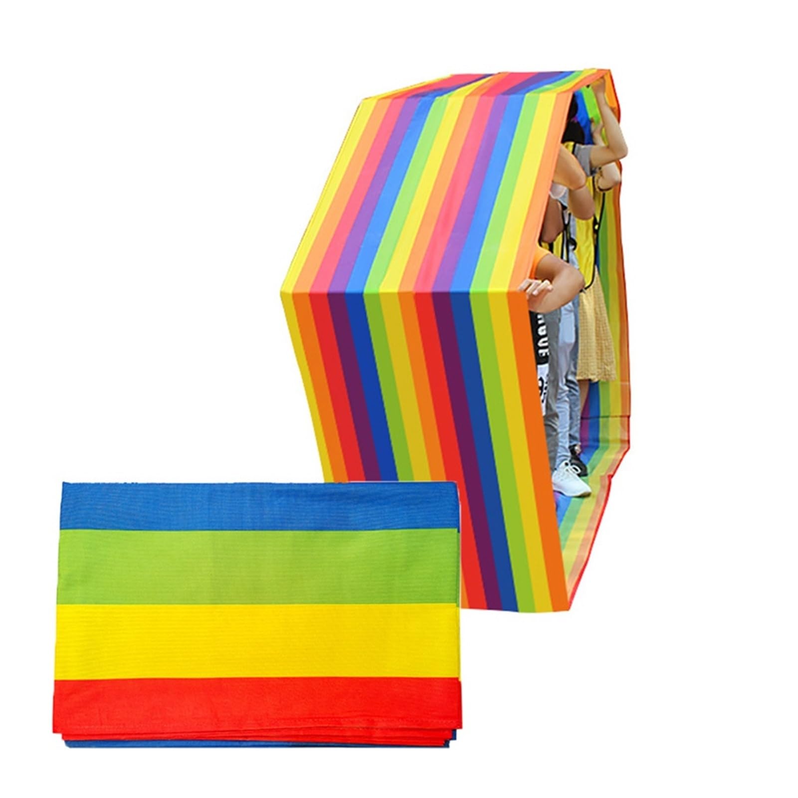 Juegos de Team Building, Juego de formación Equipos con tapete for Correr, Juegos competición Deportiva en Interiores y Exteriores, Actividades grupales for 2-18 Personas(Kids 4M/13FT)