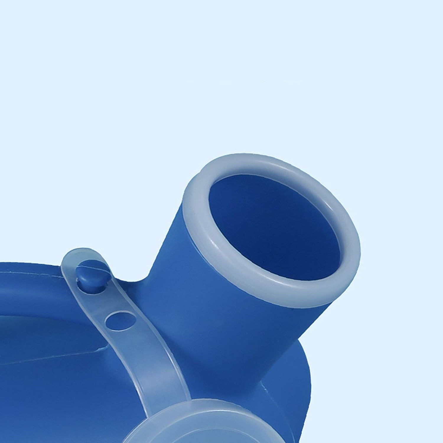Men Urinal Bottle, Men Reusable Pee Jug Male Urine 1.6m Long Tube with Lid Portable Thicken Men's 2000ml for Camping Car Travel Toilet Universal Urinals Convenient and Practical Urinal