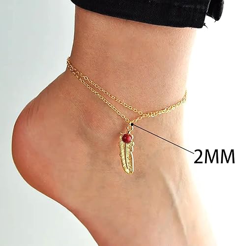 Miniatura 3 de ArtCentury Anillos de salto abiertos de oro de 18 quilates y 0.079 in, 100 anillos de salto de 0.079 in para fabricación de joyas, anillos de salto