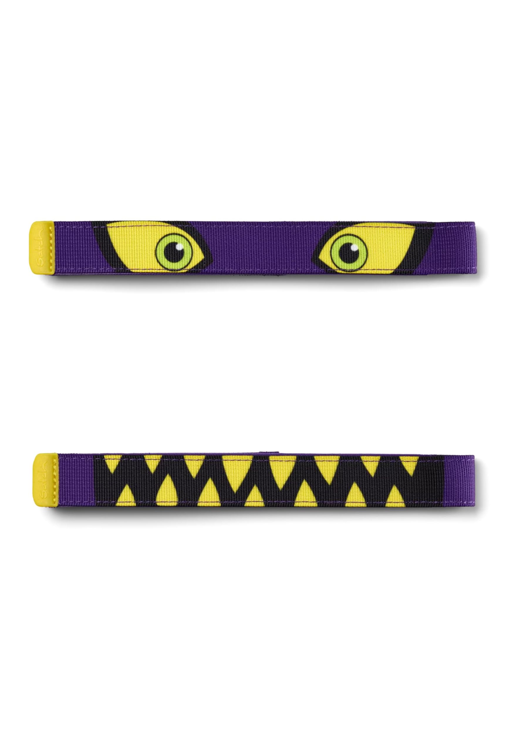 Satch SWAPS Rucksack Accessoire in vielen Designs und Farben, austauschbar und individuell kombinierbar Spooky Monster - Lila