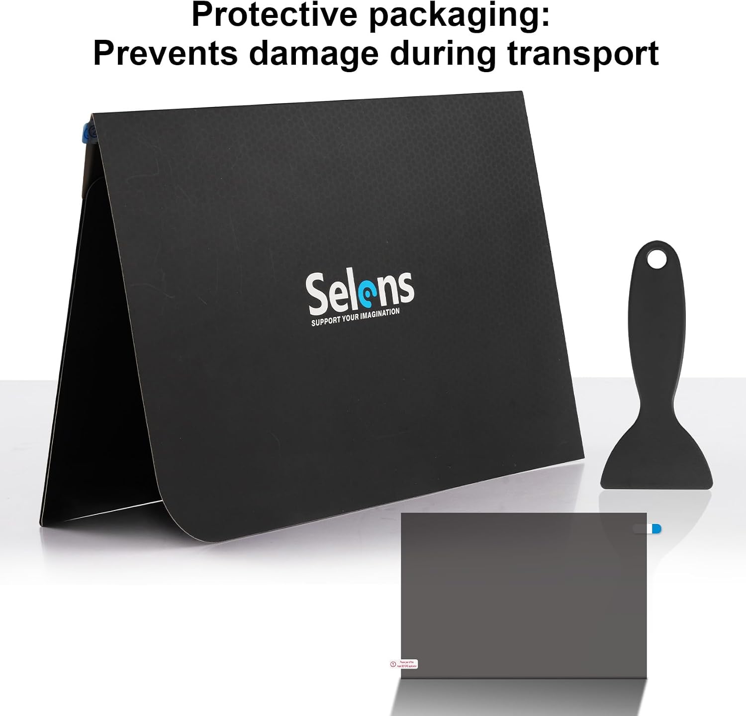 Selens 1PCS Linear Polarizing Film, High Transmission Cuttable A4 7.8x11.8 inches Polarizer Sheets - Ideal for LCD Monitor Screen Repair, Optical Analysis, Physics Education