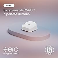 Rrouter Wi-Fi 7 mesh dual-band Amazon eero 7 (modello più recente)