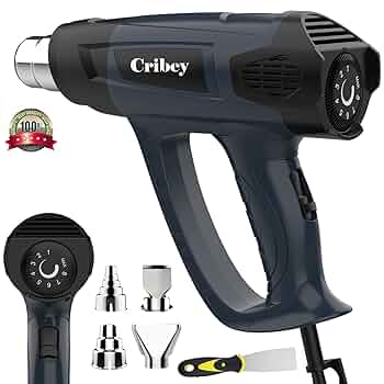 Amazon | ヒートガン ホットガン 工業用グレード 1400W 熱処理