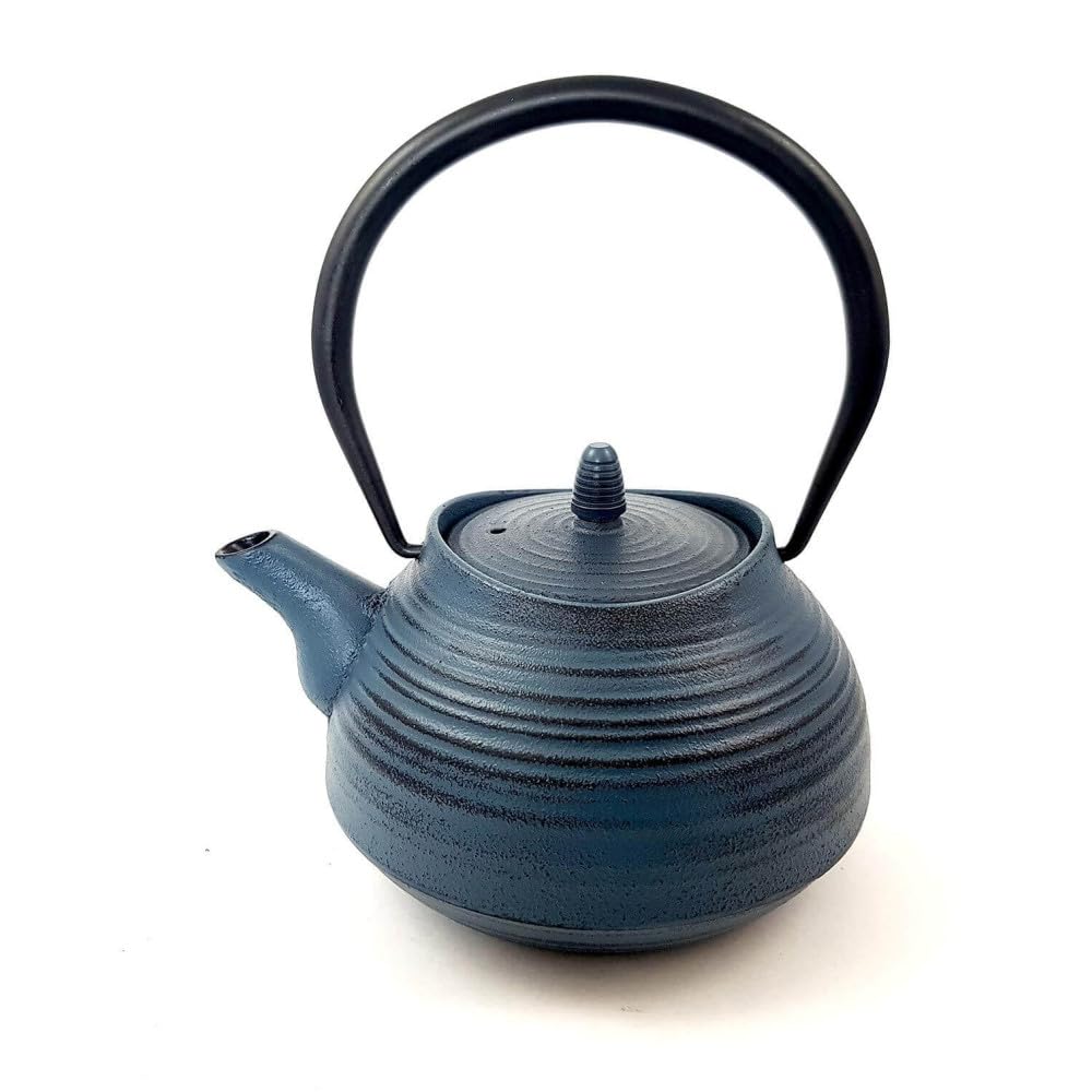 Mizumi - Tetera de hierro fundido (1 L), color verde
