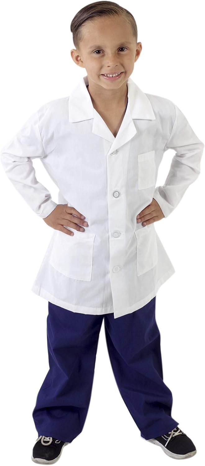 Natural Uniforms Childrens Lab Coat-Soft Touch