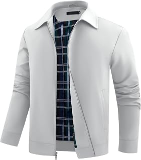 Chaquetas de Hombre Chaquetas Cortavientos Ligeras Chaqueta Béisbol