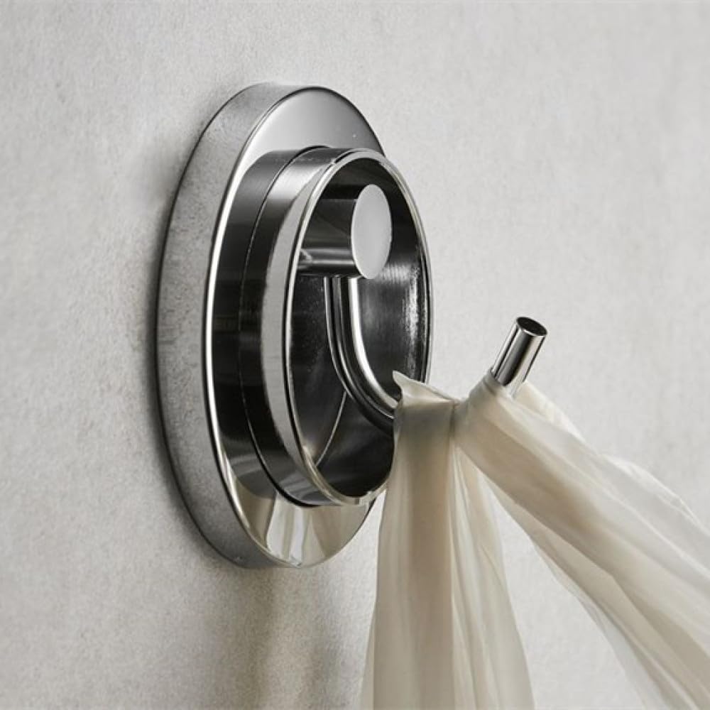 Ganci per accappatoio oro/nero Ganci per asciugamani da bagno in acciaio inossidabile Porta abiti Appendiabiti Ganci pieghevoli da cucina, Nero.