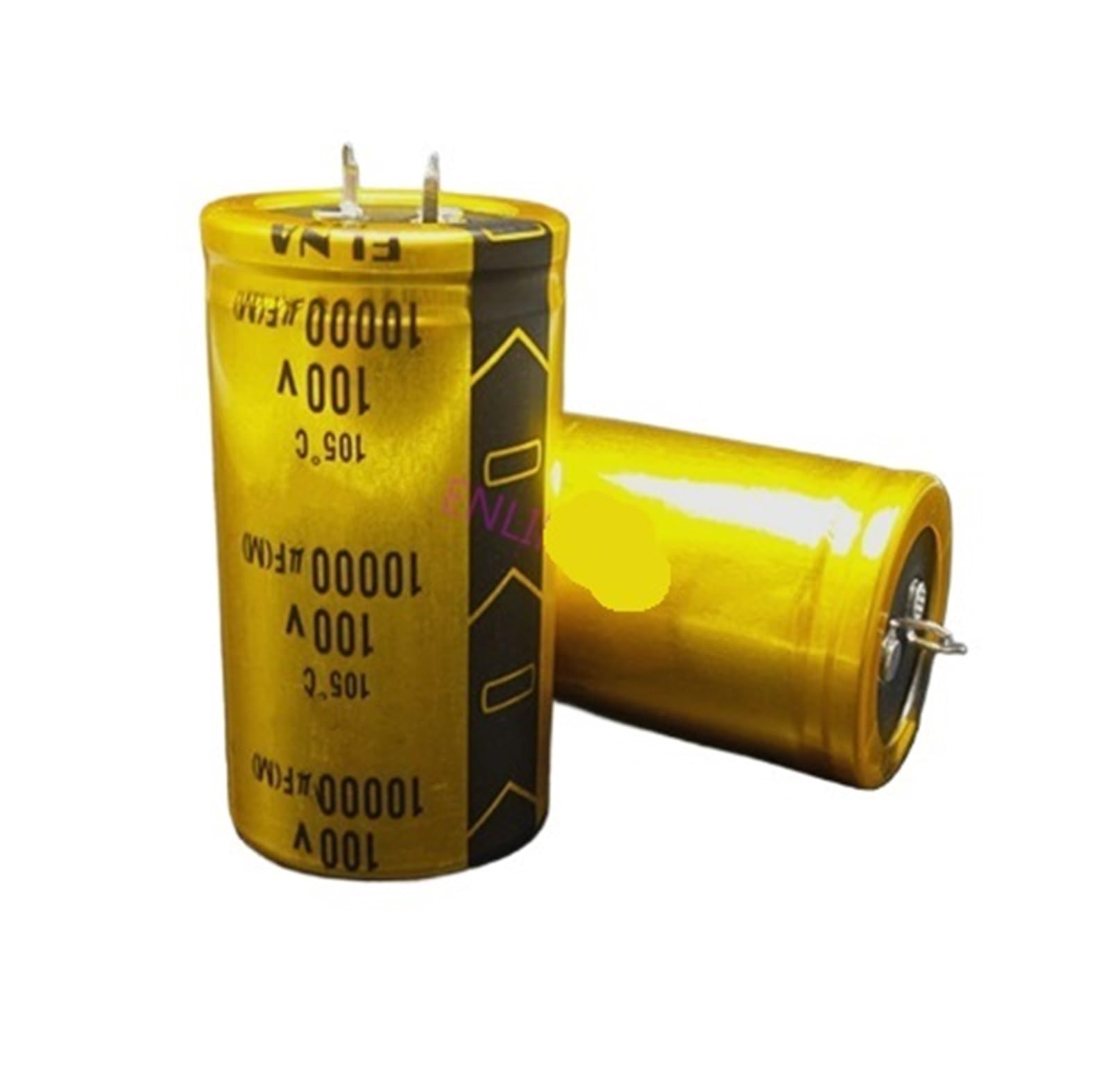 Condensador 100v 10000uf de 35x60mm para fuentes de alimentación y audio en pack de 2 unidades
