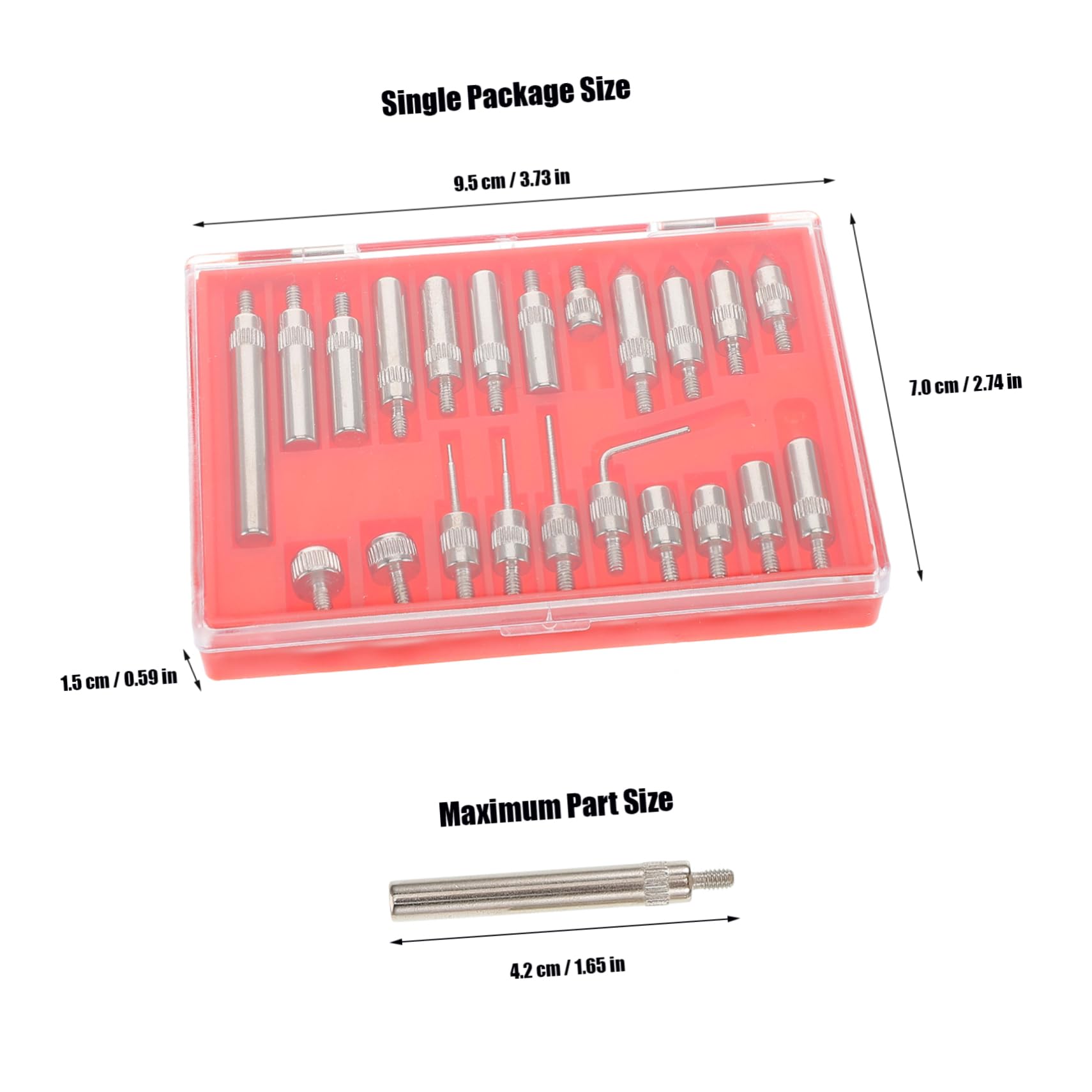 TOVINANNA 1 Measuring Tools Plaque Indicator Piston Stop Tool Electronic Indicator Point Indicator Base Dial Indicator Dial Gauge Gas Lever Indicator Metal Silver