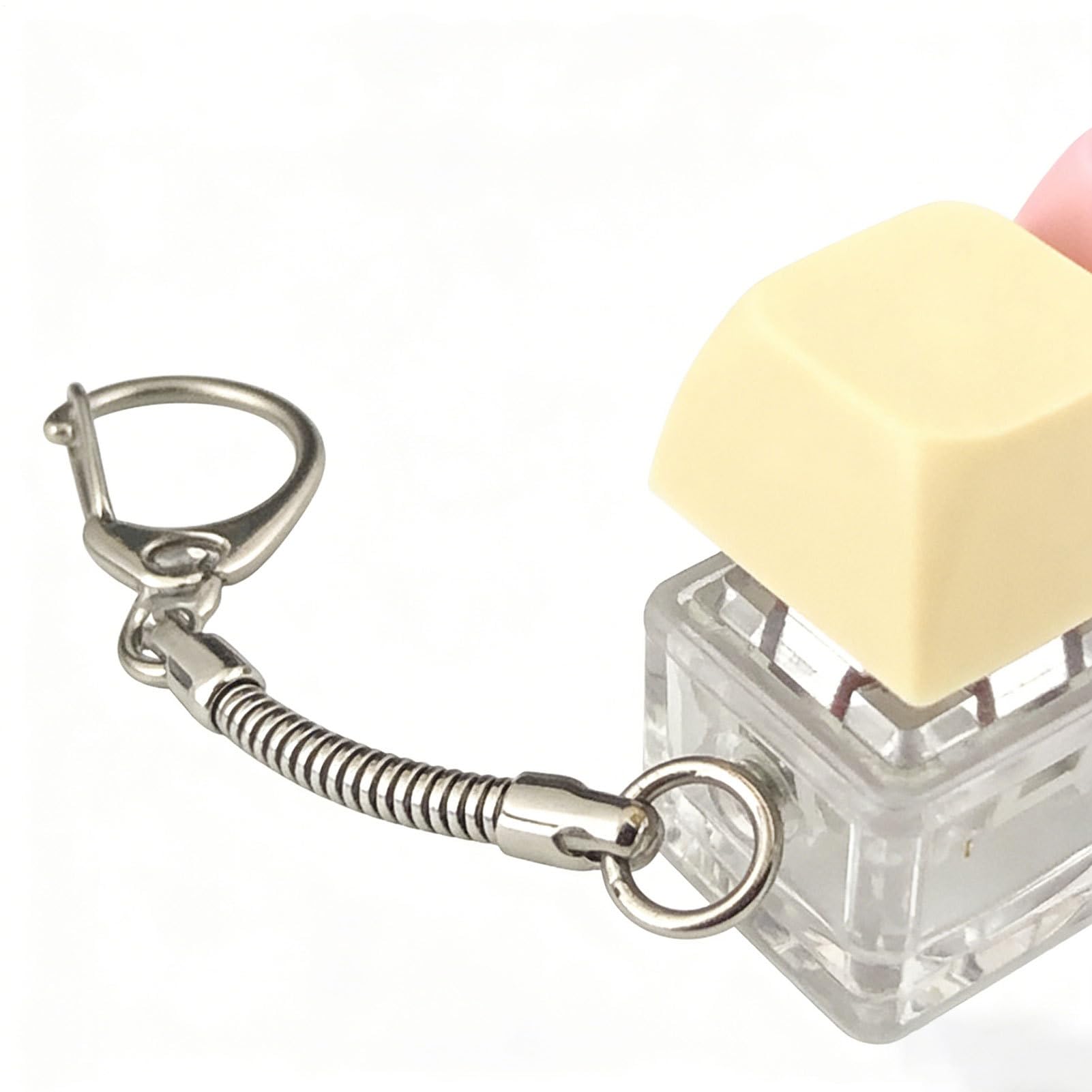 4 Botón Llavero Antiestrés, Teclado Fidget Toys, Botón de Descompresión, Teclado Fidget Clicker, Teclados Antiestres para Adultos Aliviar el EstréS Pass Tiempo — view 5