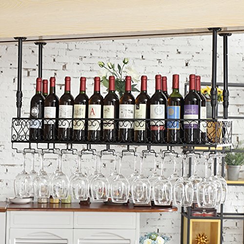 Porte-tasse de vin rouge suspendu pour cuisine et salon moderne