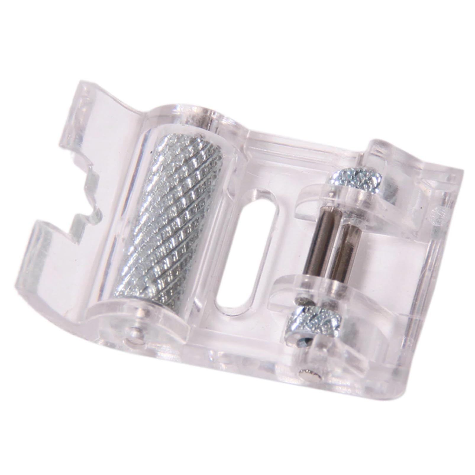 Foxbi Roller Sewing Machine Presser Foot Fits All Low Shank Snap-On Sewing Machine For Industrial Leather Lace Webbing Craft