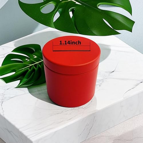 Miniatura 2 de Dispensador de sellos postales, dispensador de rollos de sellos, dispensador de sellos de hierro rojo, compacto y resistente a los impactos para la