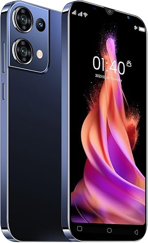 Teléfonos móviles baratos, pantalla IPS de 5.0", Android 9.0, cámara dual SIM dual, Quad Core, 16GB ROM Ampliable hasta 128GB, compatible con