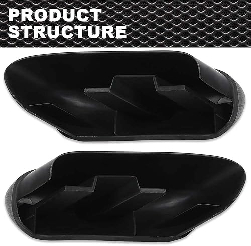 Miniatura 2 de Juego de tapas de extremo de barra lateral para estribo compatible con Ford F150 2004-2014 4L3Z16A454BA, 4L3Z16A455BA