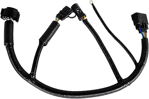 labwork Conector de enganche de remolque de 7 pines, extensión de arnés de cableado, reemplaza 5L3Z-13A576-BA de repuesto para Ford F-150 Lincoln