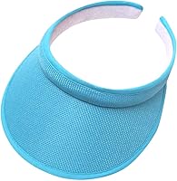 Vista 13 de Sombreros de ala redonda para mujer, para golf, golf, sin dolor de cabeza, para tenis, correr, deporte, visera, nivel superior, de algodón
