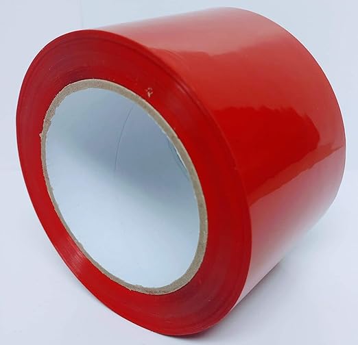 Red Packing Tape, Moving Tape 3" inch x 110 Yard,2.0 mil Thick, Heavy
