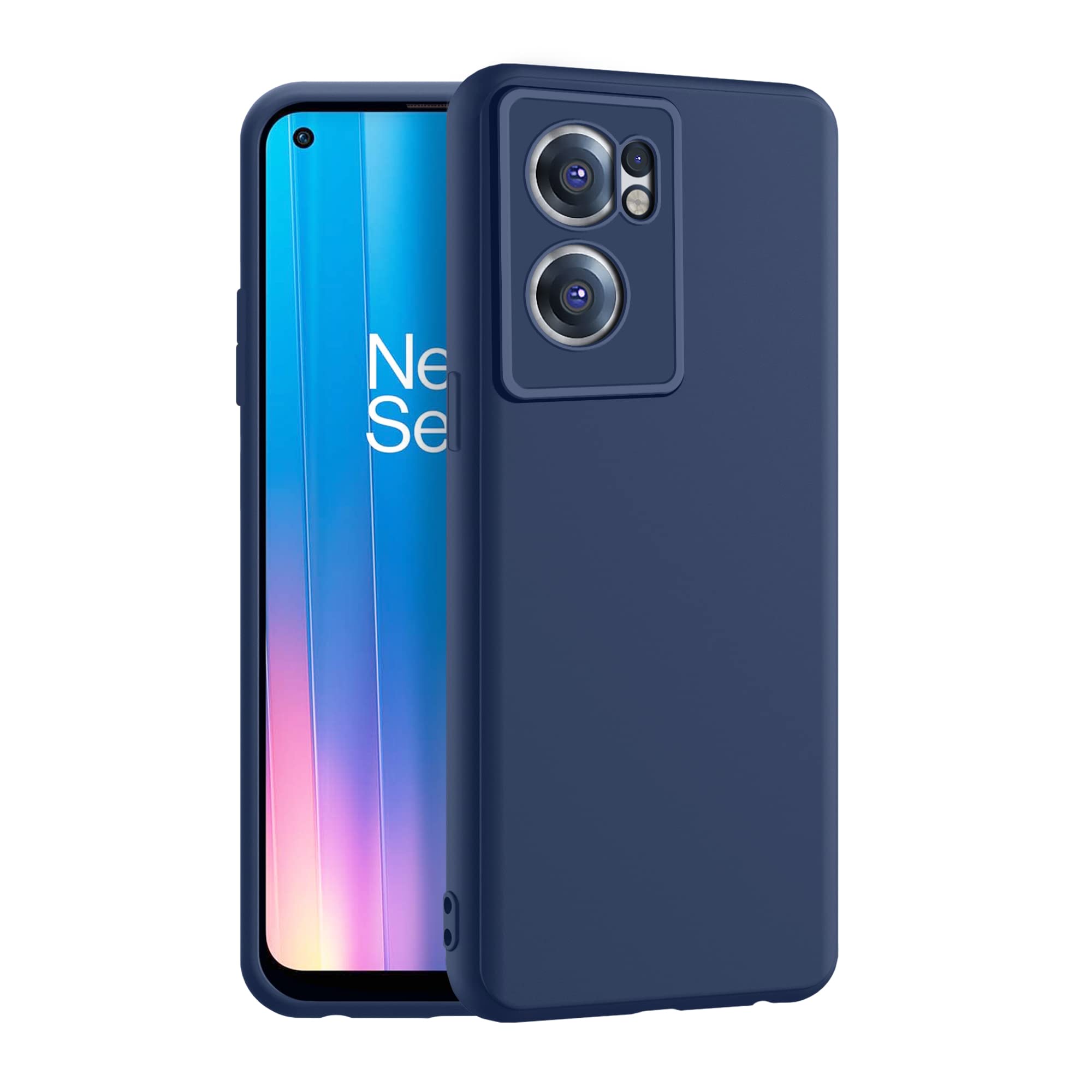 CEDO OnePlus Nord CE 2 (5G) Back Cover | Camera Bump Protection & Ultra Slim | Matte Soft Silicon Shock Proof Rubberised Back Case Cover (Blue) (B09VSZ88CN) Amazon Price History, Amazon Price Tracker