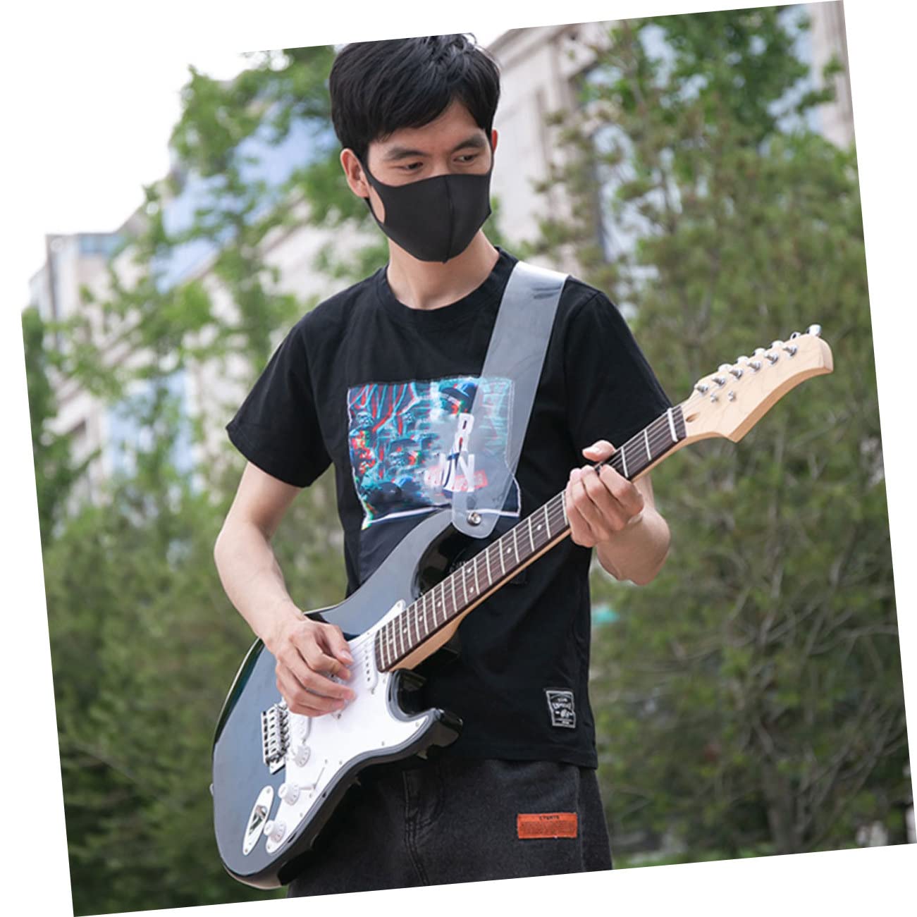 ifundom 3 Szt. Przezroczysty Do Gitary Pc Wygodny Akcesorium Muzyczne dla Gitarzystów Idealny Do Gitar Akustycznych i Elektrycznych