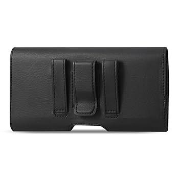 Amazon.com: Reiko Wireless Leather Horizontal Phone Pouch