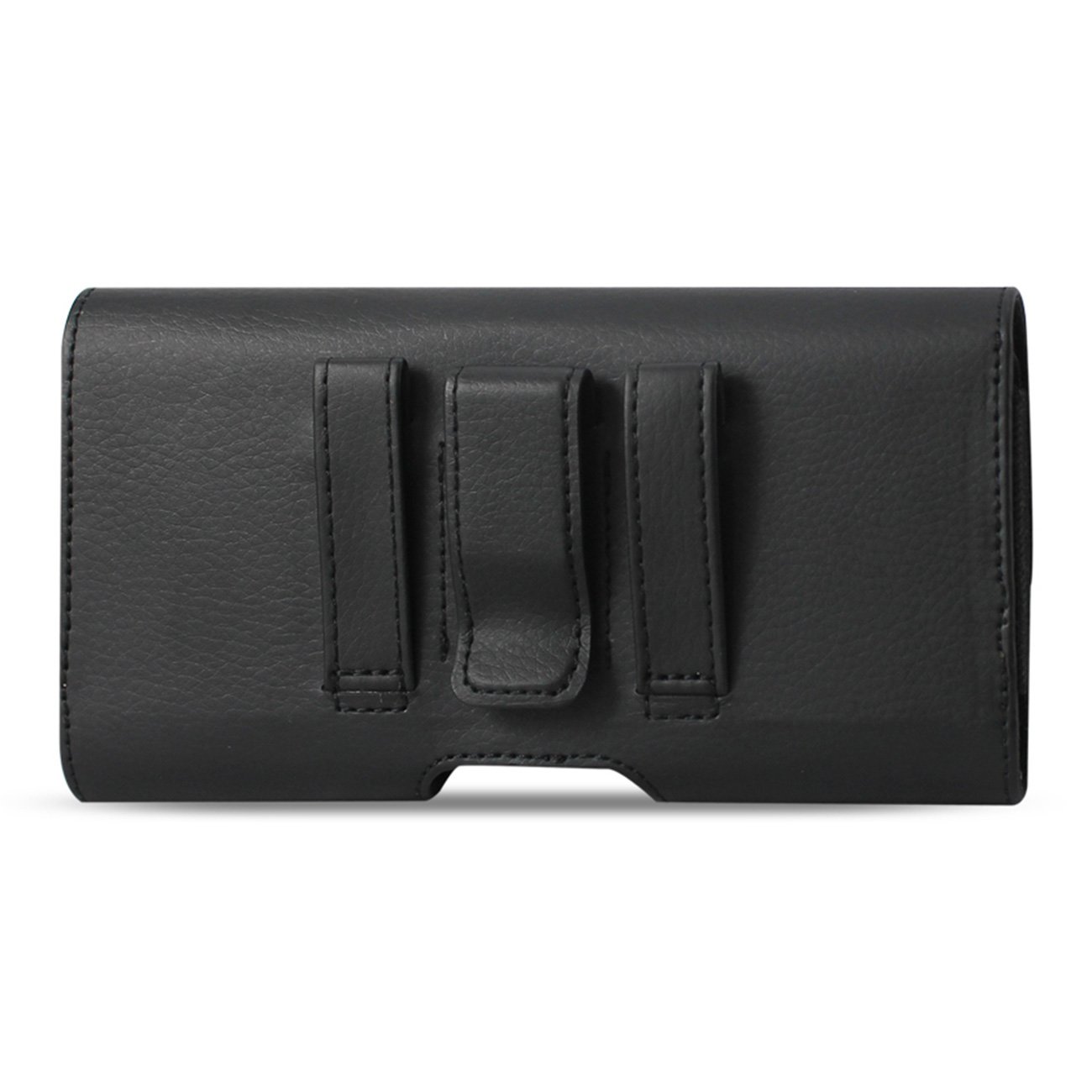 Pochette horizontale en cuir sans fil Reiko pour téléphone, détail 2