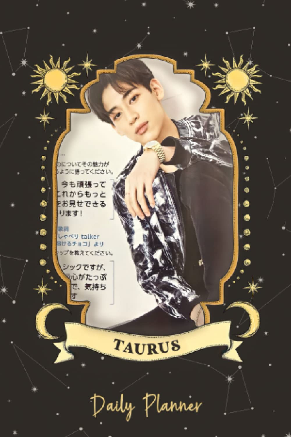 Daily Planner: BamBam Rapper Singer Of South Korean Boy Band K-Pop Hip Hop R&B Taurus Habit Mood Circular Daily 190 pages 6 x 9" Checklist Priorities ... Zodiac Journal Daily Horoscope Planner