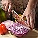 8 inch Chef Knife and Sharpener Set for Meat, Vegetables, Fish and Sushi: Cut and Slice with Precision. Ergonomic Handle, Ultra Sharp Stainless Steel Blade, Professional Kitchen Slicer