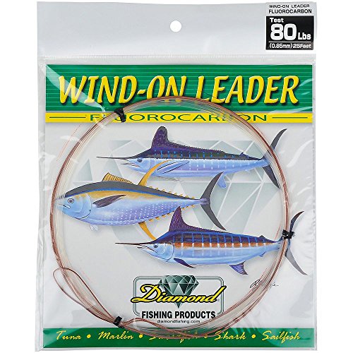Melton International Tackle Custom Wind-On Leader - Fluorocarbon - 90 lb.