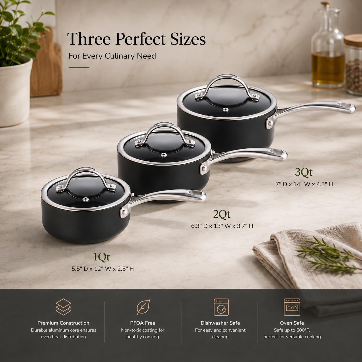 Cooks Standard 1-Quart Nonstick Saucepan -7