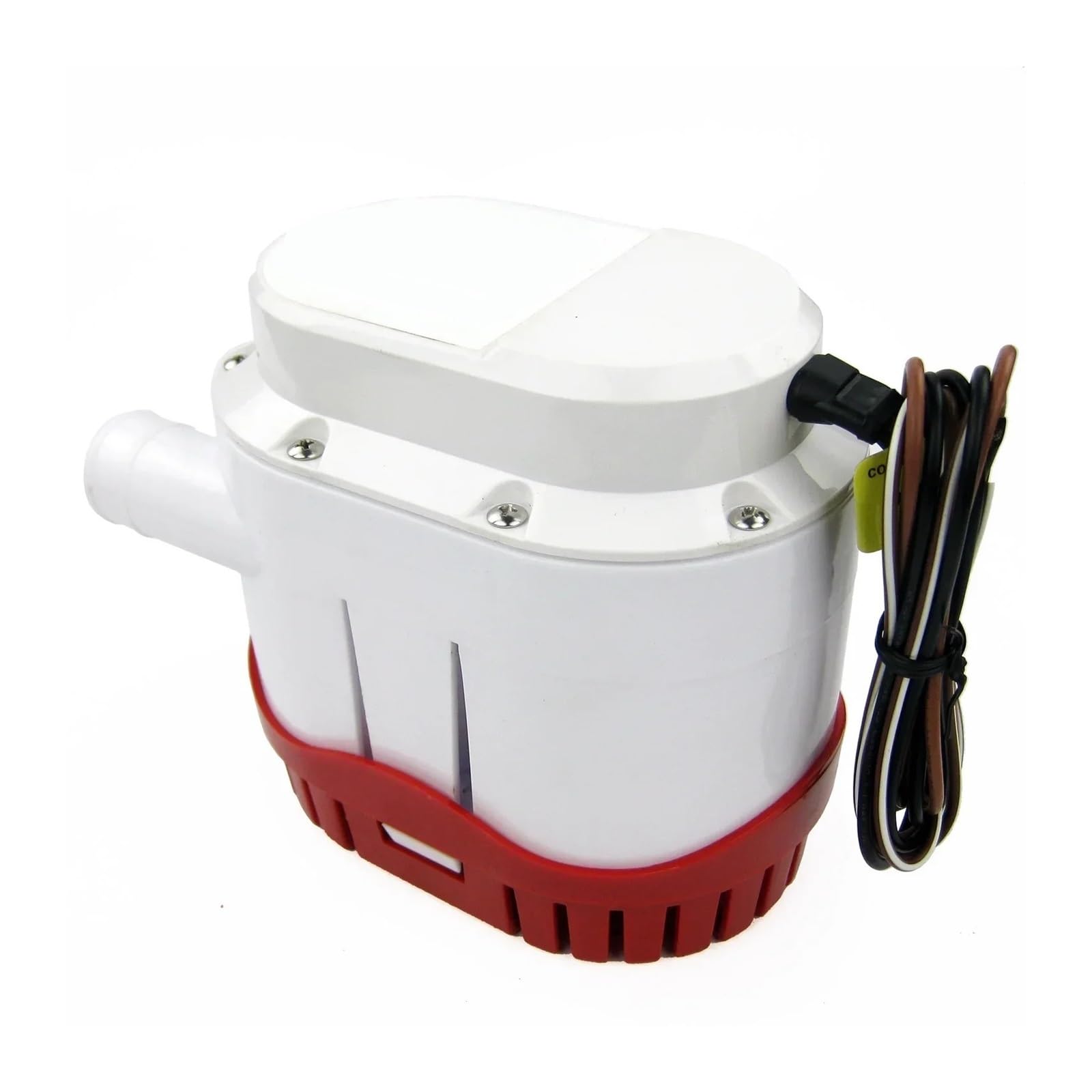 Automatic Bilge Pump, 12V 2000GPH Submersible Marine Water Pump Built-in Float Switch, Fully Automated Drain Pump