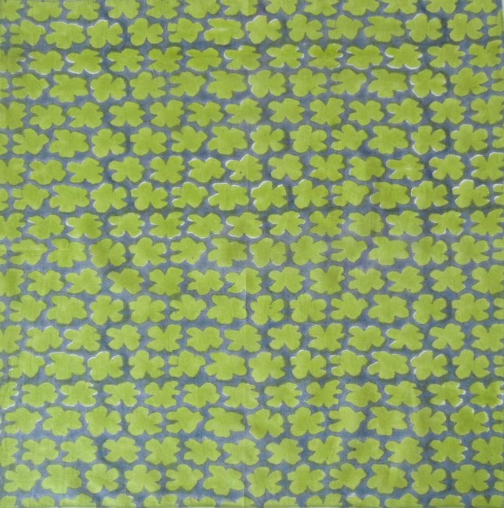 市場 バンダナ ハンドブロックプリント Or スカーフ ハンカチ コットン ダンデライオン インド綿 大判 花柄 包み フラワー オレンジ サイズ お弁当 綿100 総柄