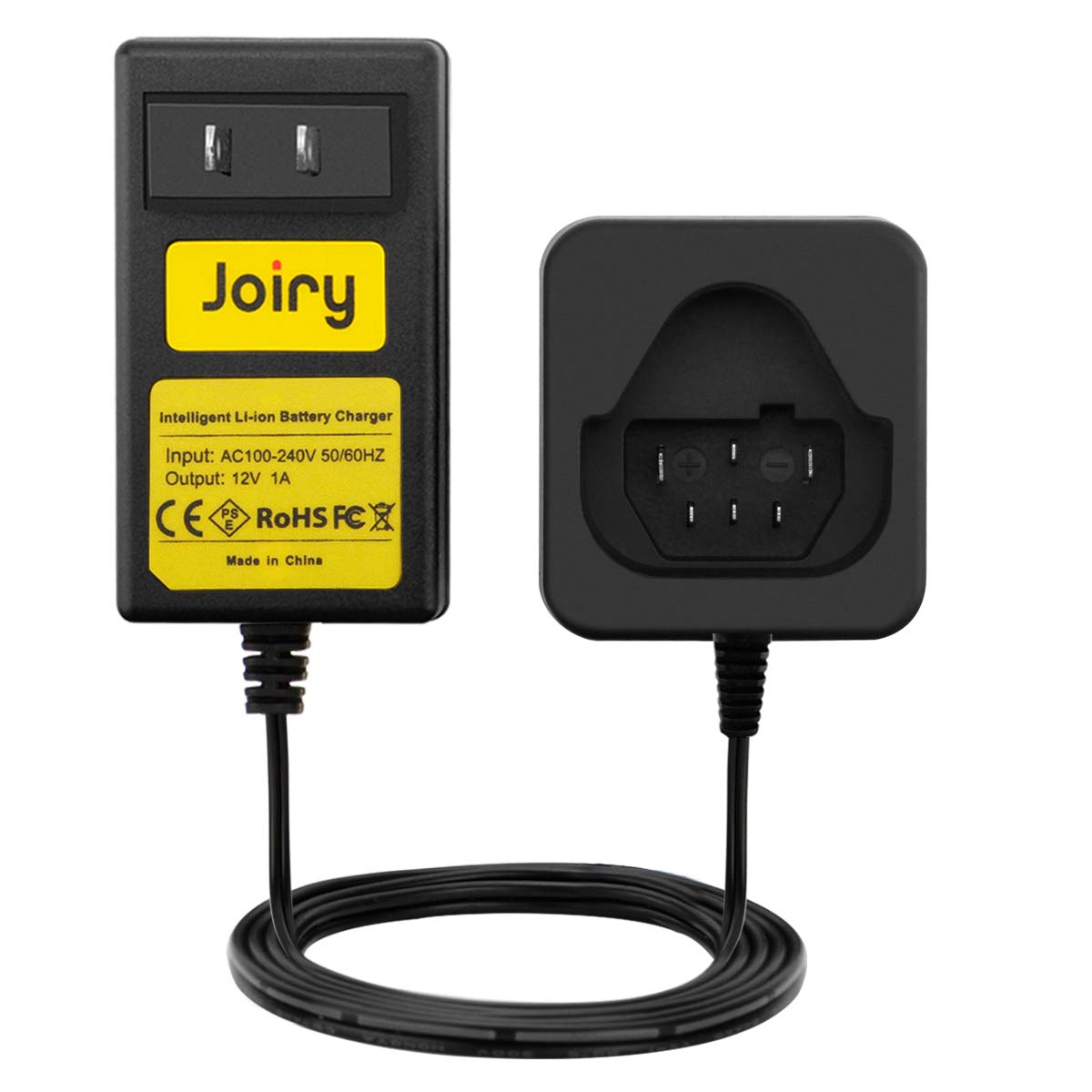 Joiry 12V Replacement Li-ion Battery Charger with Indicator Light - Compatible with R82049, AC82048, R82048, R86048,130446011 Cordless Power Tools (