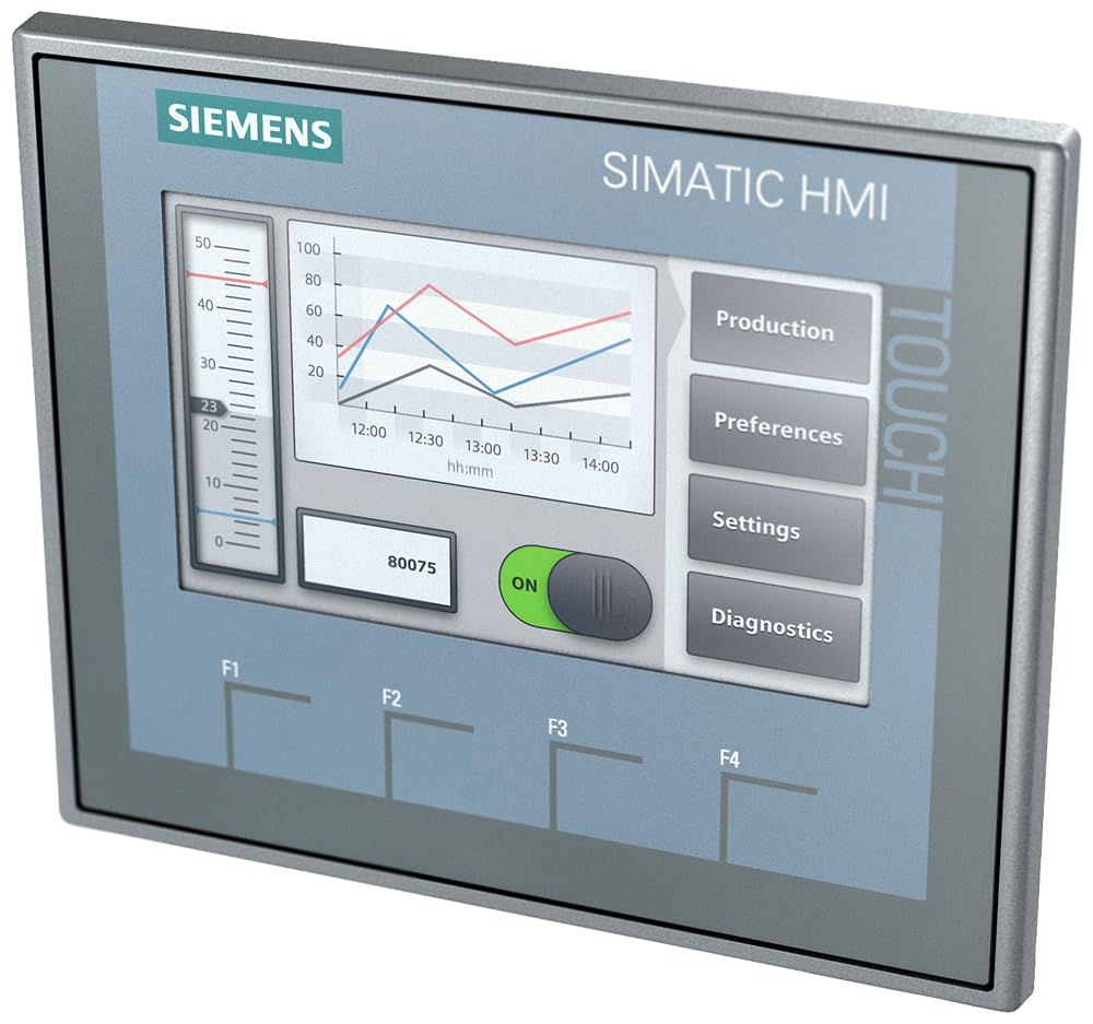 Siemens 6AV2123-2DB03-0AX0 , SIMATIC HMI, KTP400 Basic, Basic Panel, Key/touch operation, 4" TFT display, 65536 colors, PROFINET interface, configurable from WinCC Basic V13/ STEP 7 Basic V13, contains open-source software, which is provided free of  (B00LJK9A9W) Amazon Price History, Amazon Price Tracker
