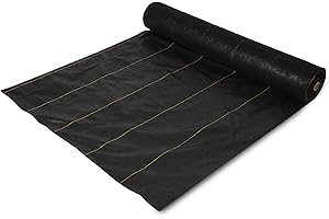 DeWitt 5 x 250 ft. Landscape Fabric Weed Block Barrier, a Shield for Greenery
