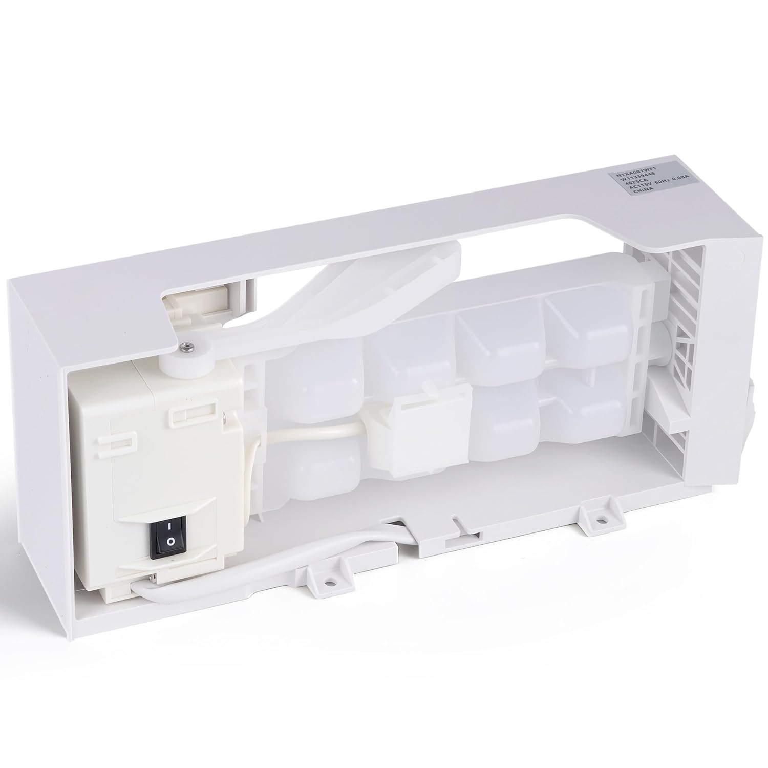 W11700250 W11359448 W11546935 W11633658 Ice Maker Assembly Compatible with Whirlpool Kenmore Amana Maytag Refrigerator for Ice Maker, Replaces AP7019172