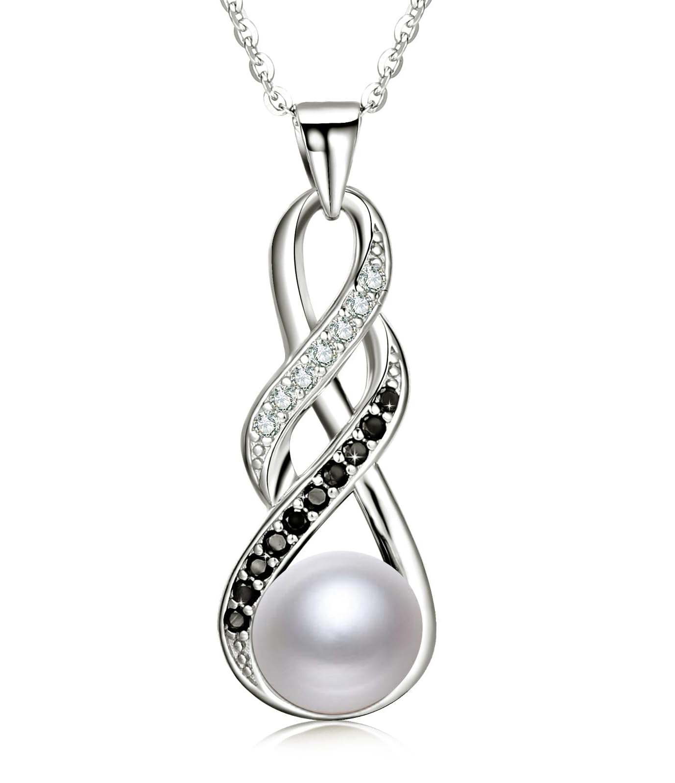 Geschenke für Ehefrau Perlenkette Schmuck Weihnachten Geschenk Muttertags Mama Geschenk Valentinstag Jubiläum Hochzeit Geburtstag Frau Freundin