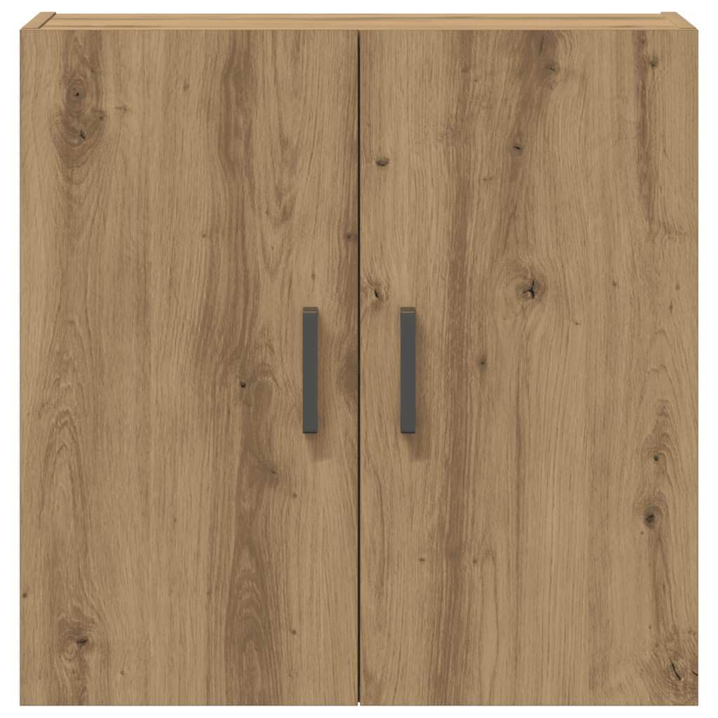 vidaXL Wandschrank Artisan-Eiche 60x31x60 cm Holzwerkstoff, Schrank, Hängeschrank, Schwebeschrank, Lagerschrank, Beistellschrank, Schrank Wandmontage