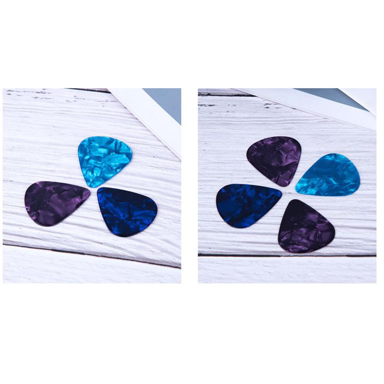Plettri per Chitarra Plettri Antiscivolo | 120 Pezzi Colorati re 0,46 mm Sottile, 0,71 mm Medio, 0,96 mm per Chitarra , Strumenti a Corda, Mandolini e Bassi