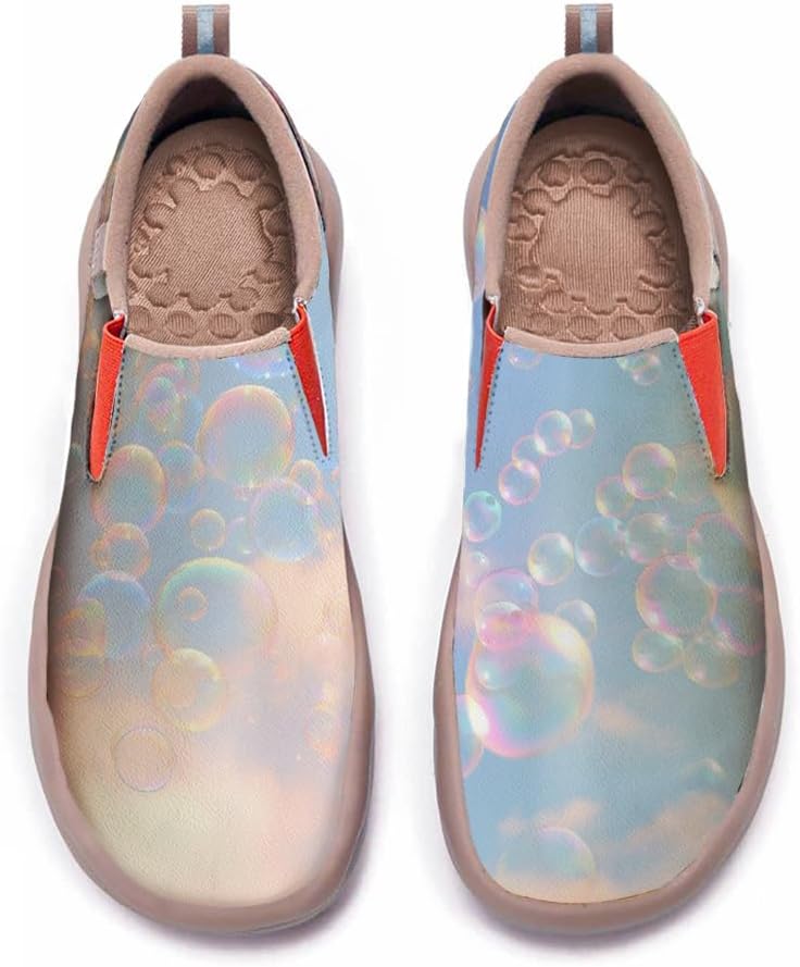 Toddler Little Kid's Travel Shoes Casual Slip On Loafers Lightweight Comfort Art Painted Sneakers